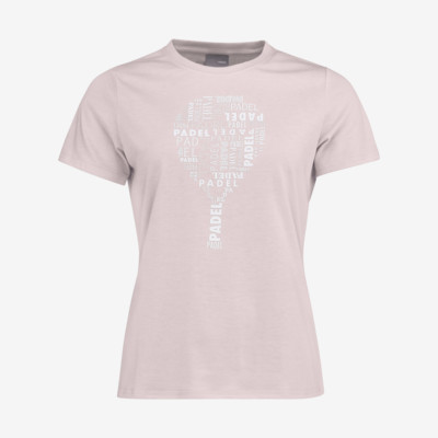 Product overview - PADEL TYPO T-Shirt Women rose