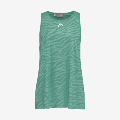 Product overview - AGILITY Tank Top Women nile green/print vision w