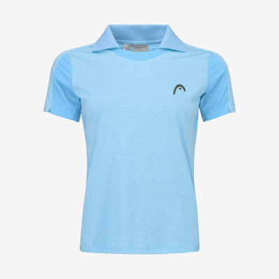 Product overview - PADEL Tech Polo Shirt Women electric blue