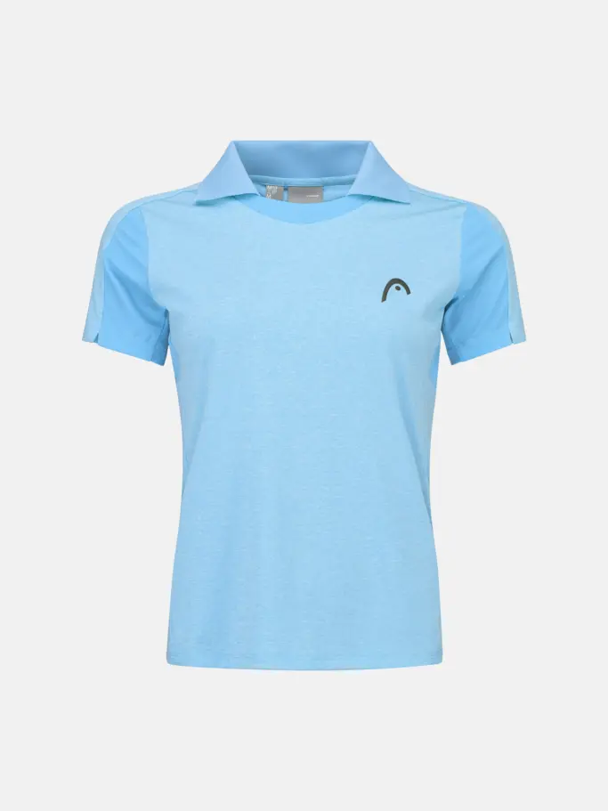 Product overview - PADEL Tech Polo Shirt Women electric blue