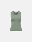 Product overview - Spin Striped-Trim Tank Top | Veronica Beard x HEAD Sportswear  sage