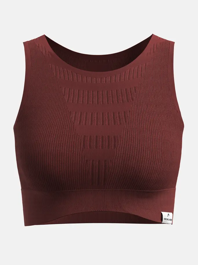 Product overview - Sculpt Sports Bra | Veronica Beard x HEAD Sportswear  terracotta