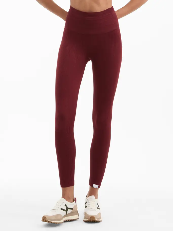 Product overview - Clay High-Rise Legging | Veronica Beard x HEAD Sportswear  terracotta