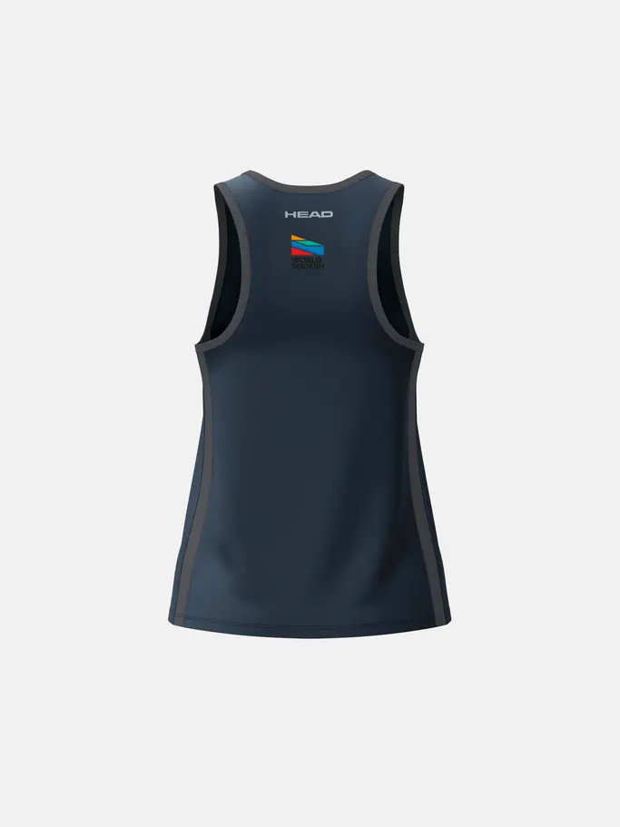 Product overview - WORLD SQUASH Tank Top Women navy