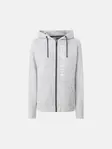 Product overview - CLUB ORIGINAL Hoodie FZ Women grey melange