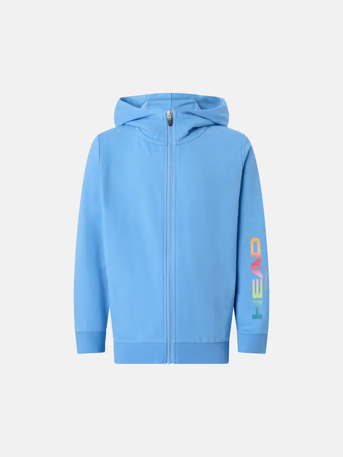 Product overview - RALLY Hoodie FZ Junior airforce blue