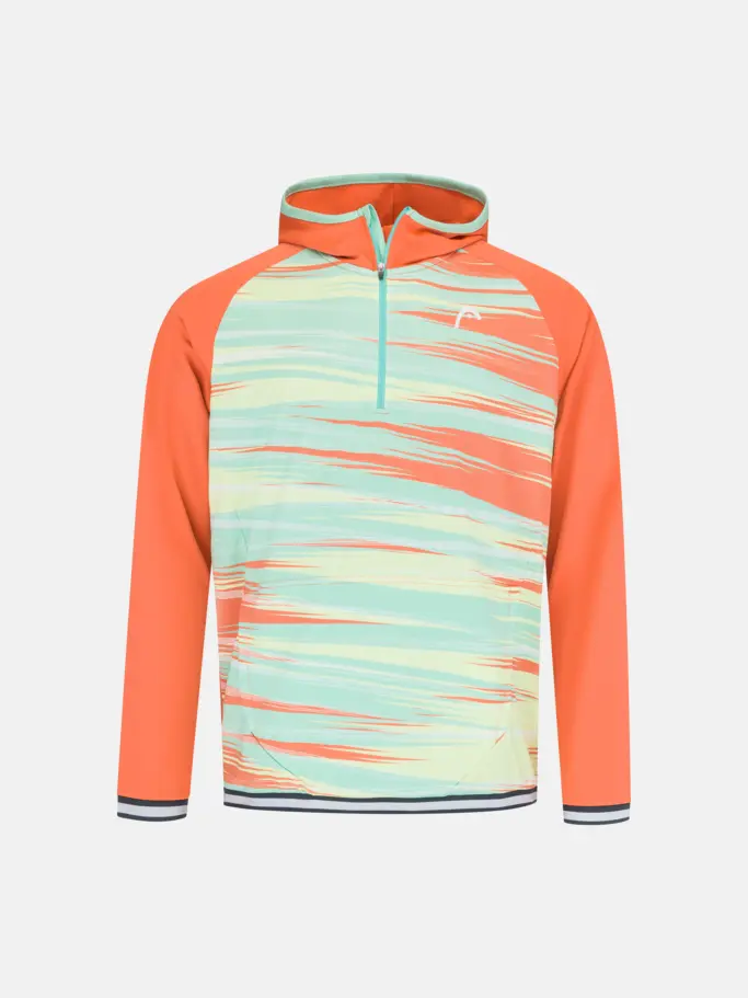 Product overview - TOPSPIN Hoodie Boys pastell green/print vision m