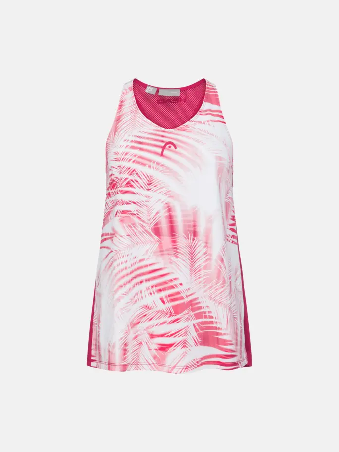 Product overview - AGILITY Tank Top Girls mulberry/print vision w