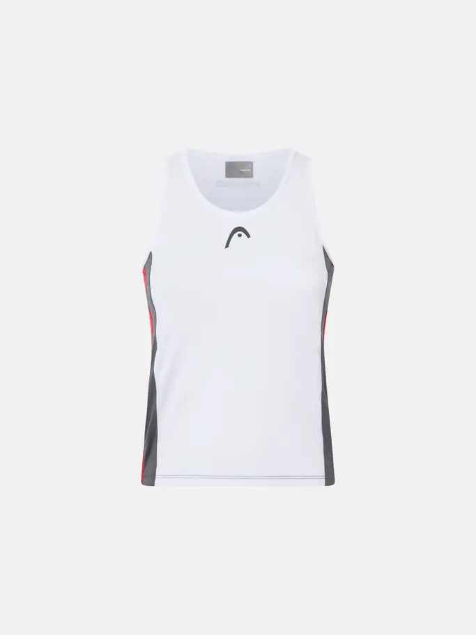 Product overview - CLUB 25 Tank Top Girls red/white
