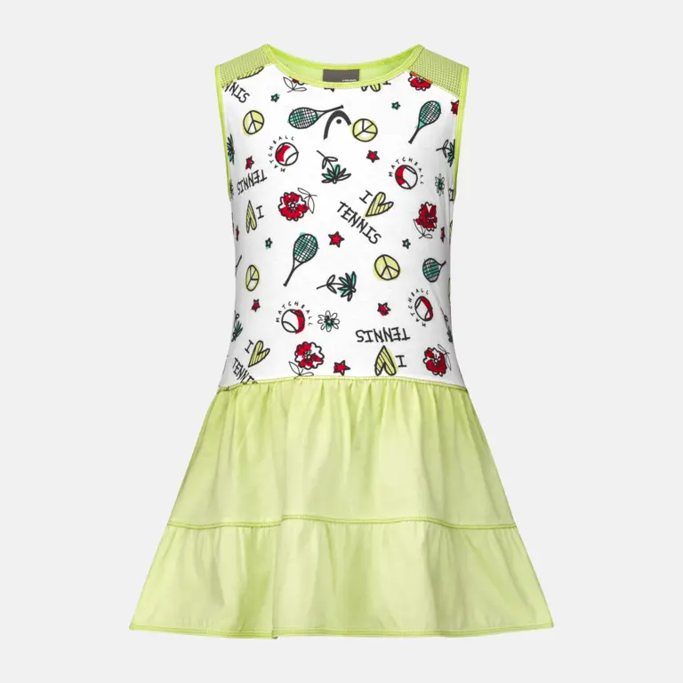 Product overview - TENNIS Dress Girls lightgreen