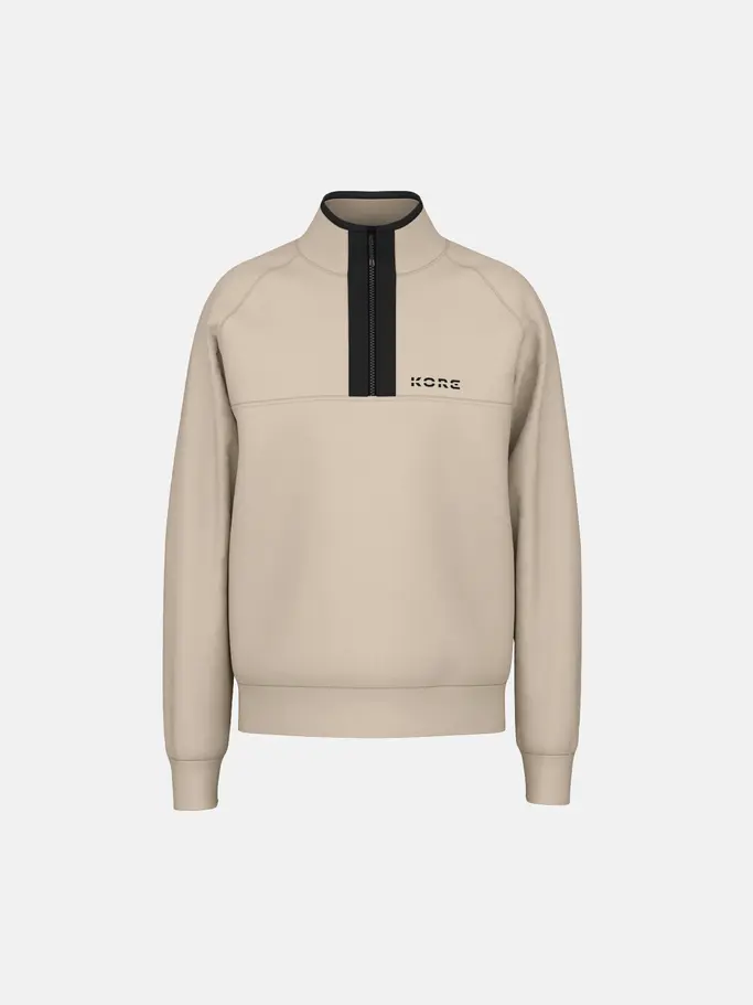 Product overview - KORE Tech Sweater Men cream