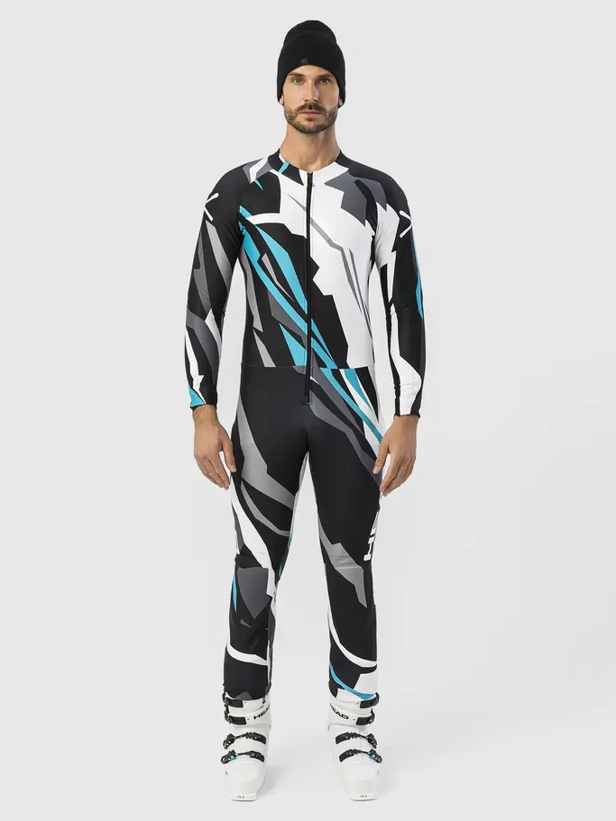 Product overview - RACE FIS Suit Unisex race print/black