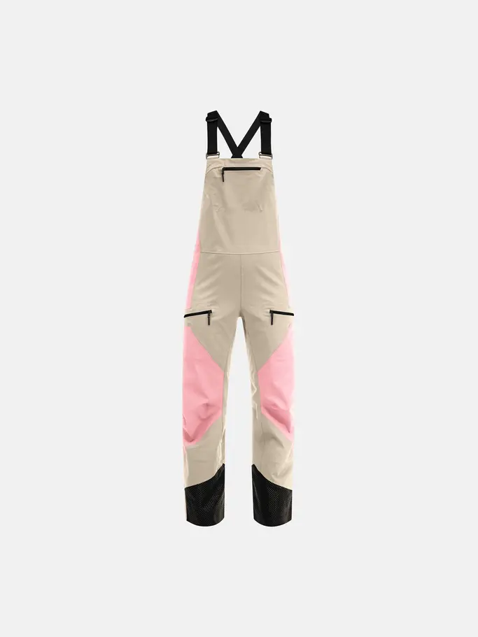 Product overview - KORE Bib Pants Women cream/rose
