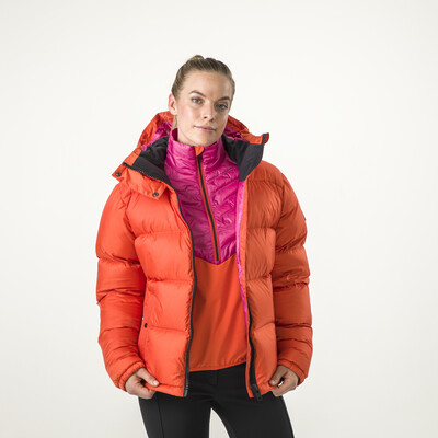 Product overview - REBELS STAR PHASE Jacket Women fluo orange