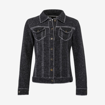 Product overview - REBELS JEANS-KNIT Midlayer Women black