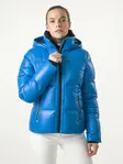Product overview - ASHLEY Jacket Women metallic/ocean