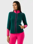 Product overview - ASTERIA FZ Midlayer Women dark teal