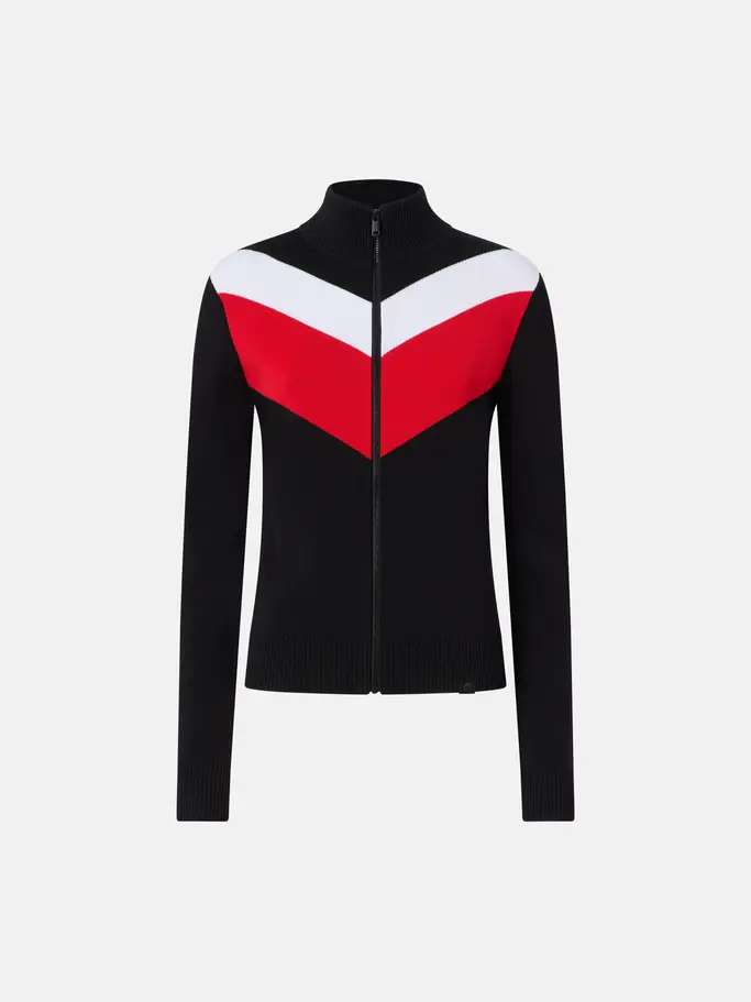Product overview - IVY FZ Pullover Women black/red