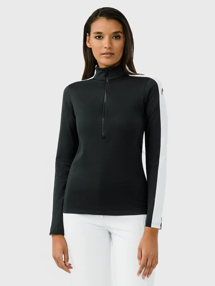 Product overview - ASTER Midlayer Women black/white