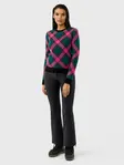 Product overview - CARLA Pullover Women dark teal/dark pink
