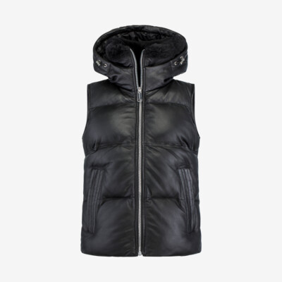 Product overview - LEGACY Leather Vest Women black