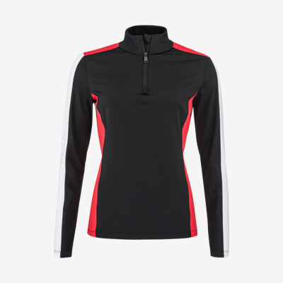 Product overview - ASTER Midlayer Women black/red