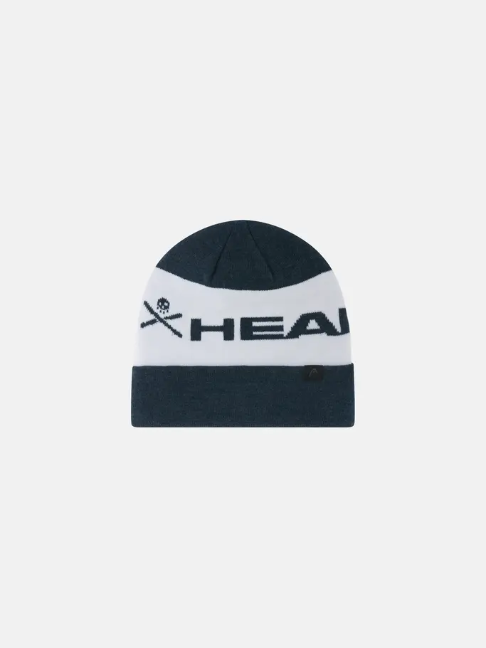 Product overview - RACE Beanie navy/white