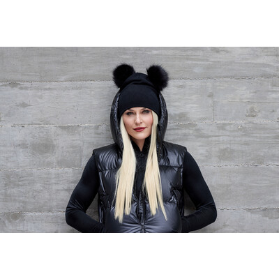 Product overview - LINDSEY Beanie Women black