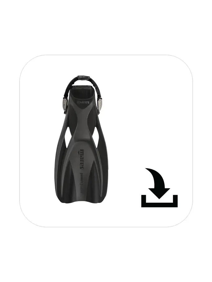 Product overview - Pinna Power Plana Tec (410050) - Mares S.p.A