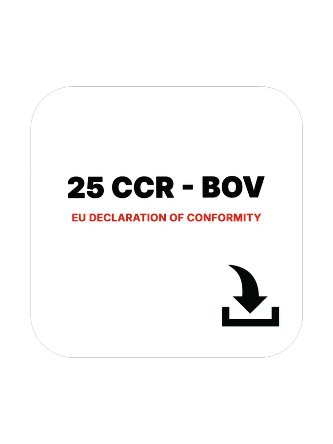 Product overview - 25CCR-BOV - Mares S.p.A