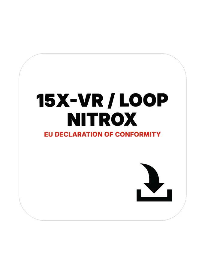 Product overview - 15X-VR/Loop Nitrox - HEAD Watersports S.p.A