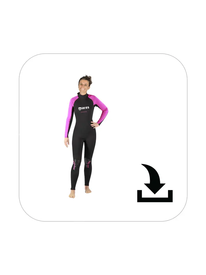 Product overview - Steamer Manta Lady (412457) - Mares S.p.A