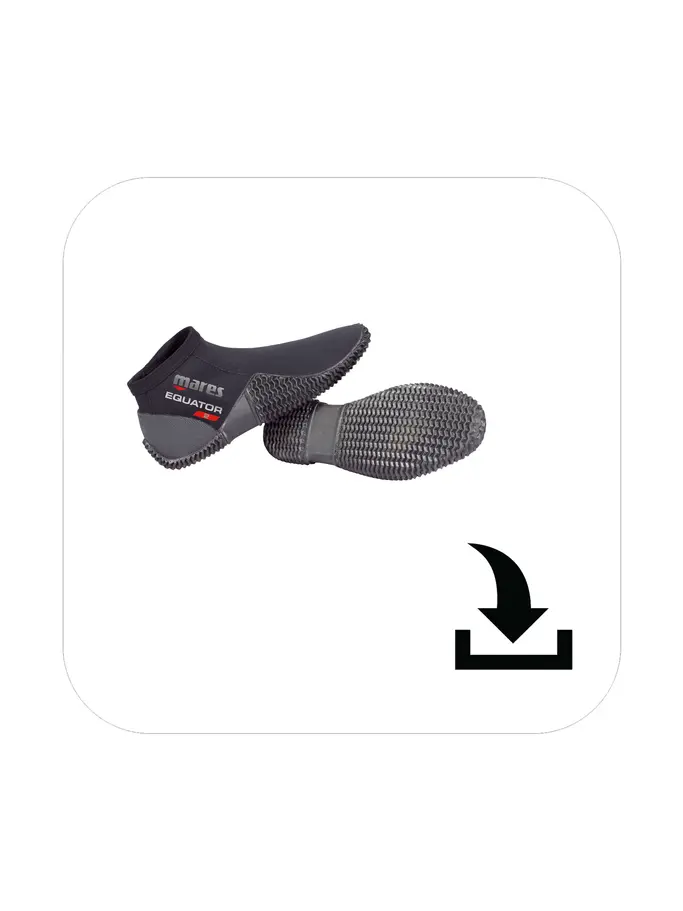 Product overview - Dive Boots Equator 2mm (412636) - Mares S.p.A