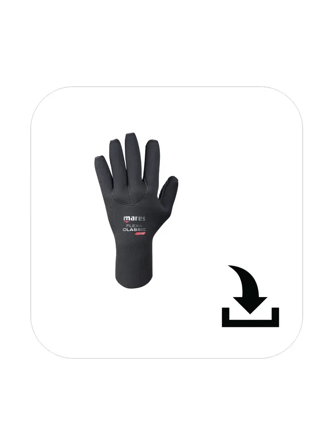 Product overview - Gloves Flexa Classic 5mm (412734) - Mares S.p.A