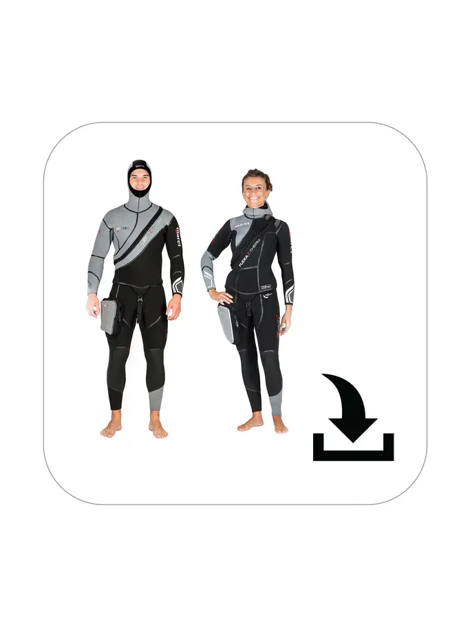 Product overview - Flexa Z-Therm Man / She Dives (412367 / 412368) - Mares S.p.A