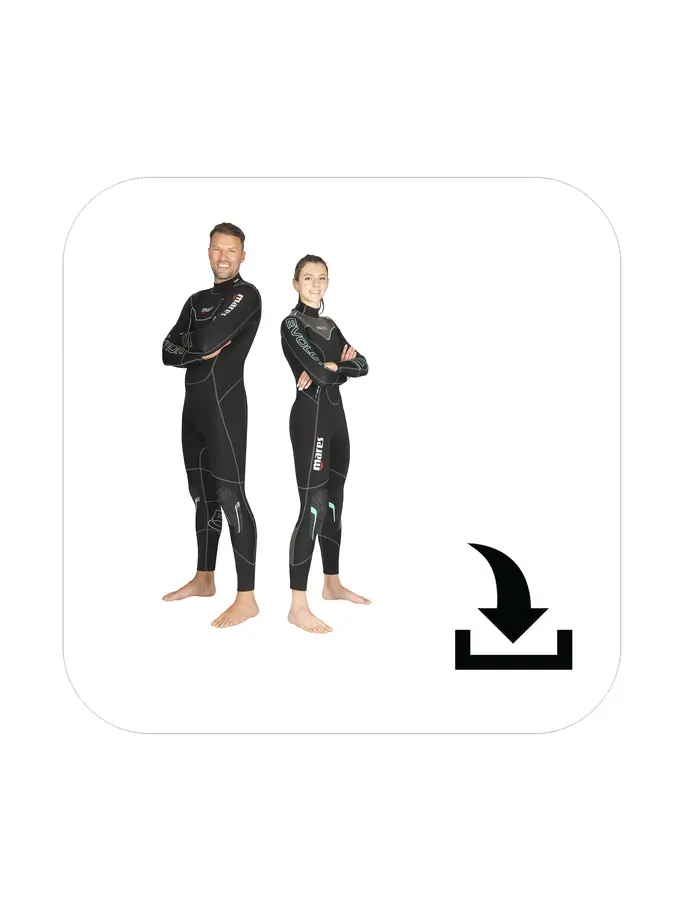 Product overview - Evolution 5mm Man / She Dives (412176 / 412177) - HEAD Watersports S.p.A