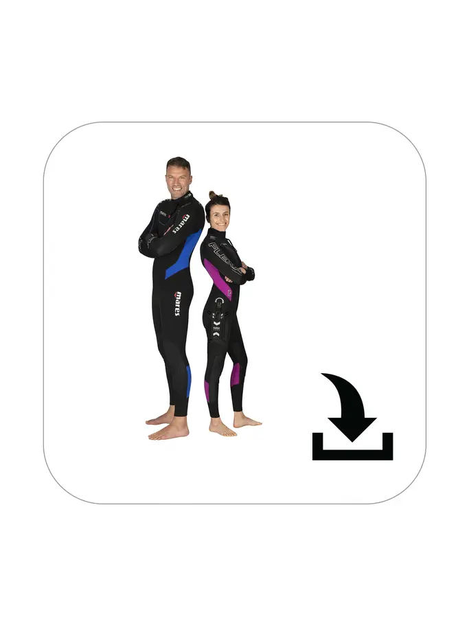 Product overview - Flexa 5.4 Man / She Dives (412433 / 412434) - HEAD Watersports S.p.A
