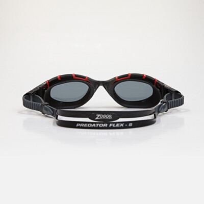 Product hover - Predator Flex Polarized Goggles Black/Red - Polarized Smoke Lens