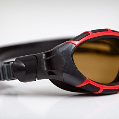 Product hover - Predator Flex Polarized Ultra Goggles Red/Black - Polarized Copper Lens