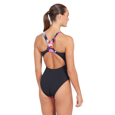 Product hover - Sea Flowers Actionback One Piece Swimsuit SEFL