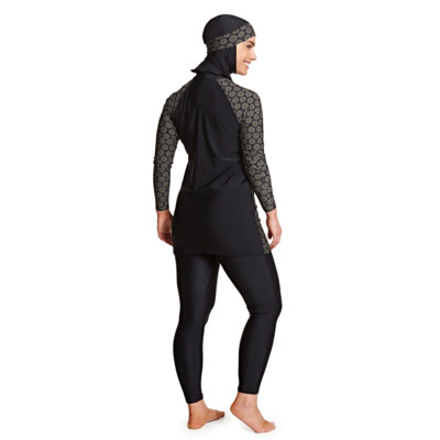 Product hover - Savannah 3 Piece Modesty Suit Side Cut Swimsuit HEFL