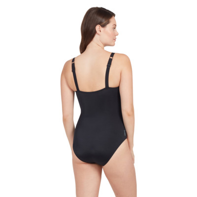Product hover - Wrap Panel Adjustable Classic Back Swimsuit KHWL