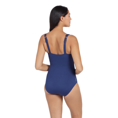 Product hover - Wrap Panel Adjustable Classic Back One Piece navy/magenta