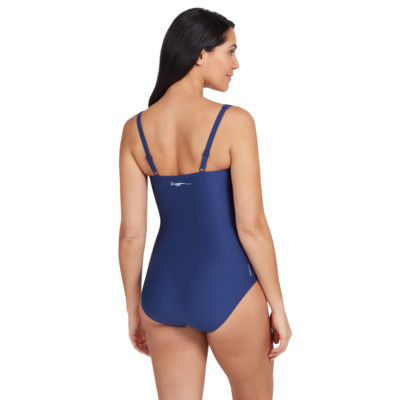 Product hover - Luxor Ruched Front One Piece LUX