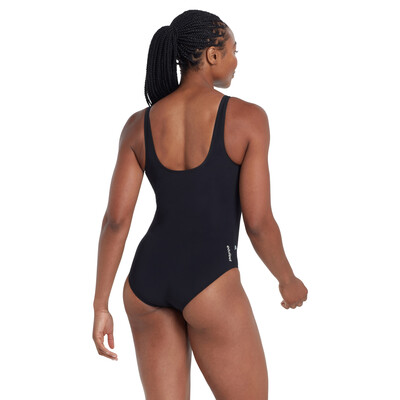 Product hover - Silver Lined Black Open Water Scoopback black
