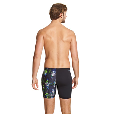 Zoggs Mens Tempo Hip Racer Swimming Boxer Shorts 