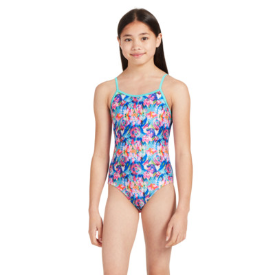 Product hover - Girls Prairie Yaroomba Floral One Piece PRAF