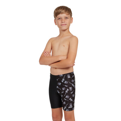 Product hover - Boys Aquaray Mid length Swimming Jammer AQRY