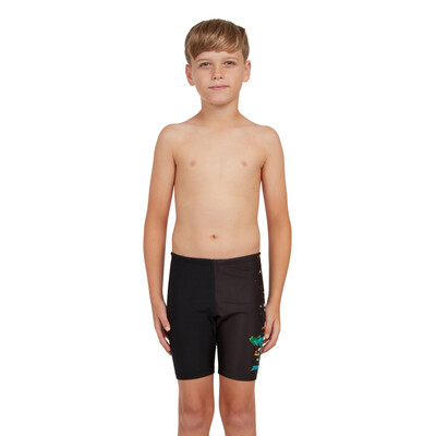Product hover - Boys Crocosaurus Mid length Swimming Jammer CCRS