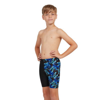 Product hover - Boys Scorpio Mid length Swimming Jammer SCR